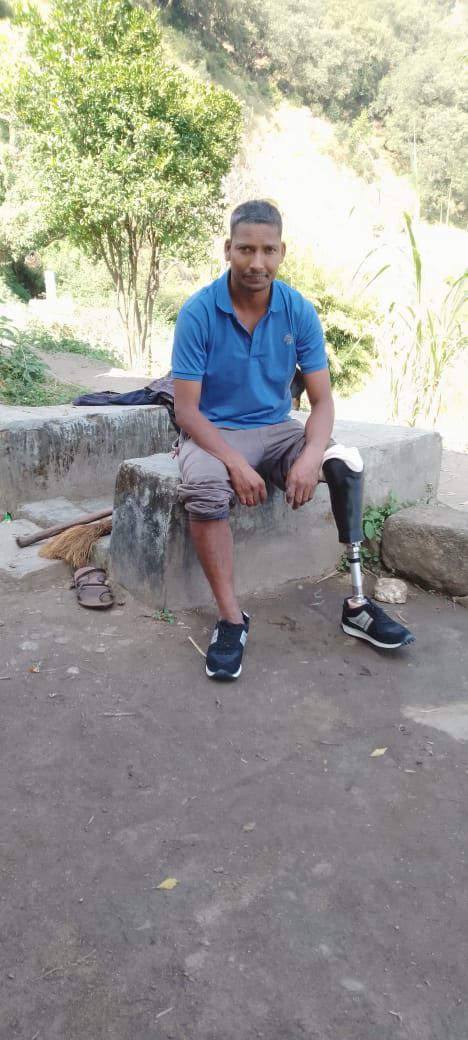 Empowering Lives: Providing Prosthetic Support for Mr. Sarjan Pariyaar in Achham